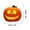 02_Halloween Pumpkin Lamp - B, variant on Halloween Decorations Lights Large LED Glowing Jack O Lantern Plastic Pumpkin Light Up Outdoor Indoor Ornament for Yard Porch Home Storefront Mall by PALIFEUR