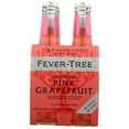 thumbnail image 3 of 3 Pack | Fever-Tree Sparkling Pink Grapefruit Mixer, 6.8 Fl Oz (Pack Of 4) & 3x 9oz Disposable Plastic Cups, 3 of 5