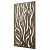 Stratco Decorative Privacy Screen Panel, Kelp Design 6' x 3' Lightweight Metal