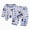 H01-Blue, variant on TOWED22 Toddler Baby Boy Fall Outfit Print Sweatshirt Top Elastic Pants Set Cute 2pcs Winter Clothes Size:5-6 Y,Color:Green