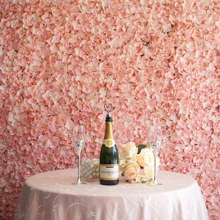 Efavormart 4 PCS  Silk Hydrangea Flower Mat Wall Wedding Event Decor for DIY Centerpieces Arrangements Party Home
