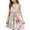 #A32-Pink, variant on Abcomgle Girls Summer Dress Size 14-16 Casual Halter Neck Sleeveless Midi Dress Floral Print A-line Sundresses Loose Swing Skirt 9-10 Years,Army Green