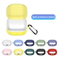 thumbnail image 1 of Gwong Electrónica Funda para auriculares Separa la cubierta de silicona anti-Drop Bluetooth Bluetooth con mosquetón para Samsung Galaxy Buds 2 / Live / Pro, 1 of 6
