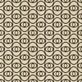 thumbnail image 1 of Ahgly Company Indoor Square Patterned Coffee Brown Area Rugs, 8' Square, 1 of 6
