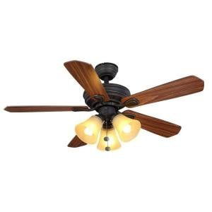 UPC 082392266073 product image for Hampton Bay 44 in. Westmount 3-Lights Ceiling Fan - Oil Rubbed Bronze | upcitemdb.com