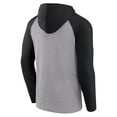 thumbnail image 3 of Men's Fanatics Gray/Black Jacksonville Jaguars Under Center Long Sleeve Hoodie T-Shirt, 3 of 3