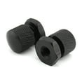 thumbnail image 3 of ZS Solo Seat Nuts Mounting Nuts 1/4"-20 Thread Fit Harley Softail Road Glide Black, 3 of 9