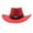 Red, variant on Fgnfyis Mens Cowboy Hat Men's Western Cowboy Style Jazz Bowler Hat for Performances Khaki