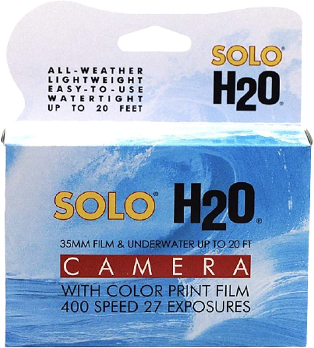 Waterproof Disposable Camera Single Use 35mm Film 400 Speed, 27
