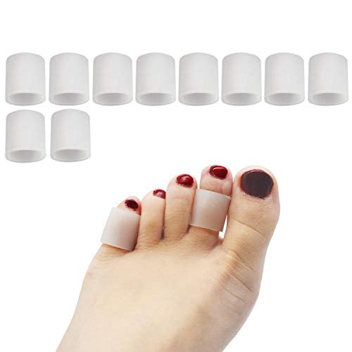5 Pairs Pinky Toe Sleeve for Hammer Toes, Toe Tubes, Toe Protectors for