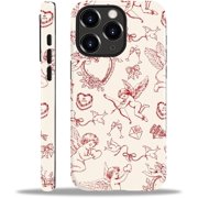Case for iPhone 11 Pro, Shockproof TPU Bumper Drop Protection Hybrid 2-Layer Hard Cover for iPhone 11 Pro-Romantic Cupid