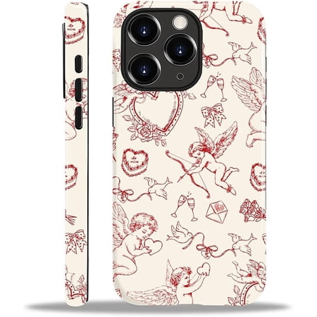 Case for iPhone 11 Pro, Shockproof TPU Bumper Drop Protection Hybrid 2-Layer Hard Cover for iPhone 11 Pro-Romantic Cupid