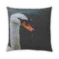 thumbnail image 2 of Ahgly Company Animals Swan Coussin Intérieur 18 Pouces par 18 Pouces, 2 of 6