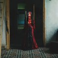 thumbnail image 4 of de terror de Halloween con pelucas Creepy Scary Adults Evil Female Cosplay Head Mask para fiesta, disfraz, accesorios, decoración de disfraces Sunnimix Cubierta de cabeza de Halloween, 4 of 8