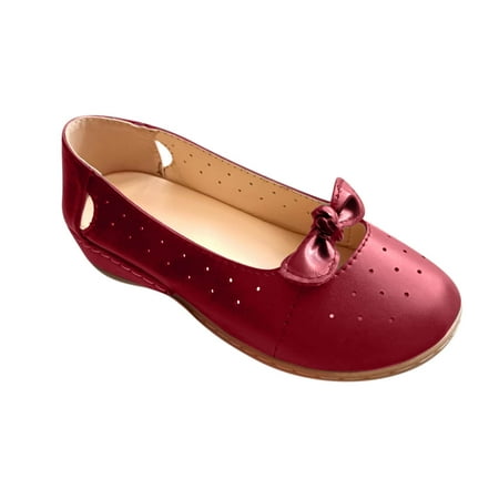 

Orthopedic Loafers in Breathable Faux Leather Women s Comfortable Slip-On Loafer Casual Fashion Essentials Flats Breathable Shoes Dressy Comfortable Non-Slip Loafer