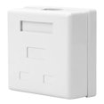 thumbnail image 4 of Caja de módulo de red, caja de módulo de red, caja de módulo de enchufe de accesorio de cableado de red de doble puerto, caja de módulo de funcionamiento suave, 4 of 10