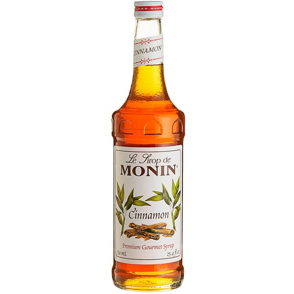 Monin 750 mL Premium Cinnamon Flavoring Syrup