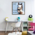 thumbnail image 3 of Stupell Industries Eclectic Just Horsin' Around Brown Floating Frame Canvas Art, 25 x 25, by Kim Curinga, 3 of 8