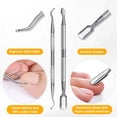 thumbnail image 4 of Cortauñas FULUNS para personas mayores, uñas gruesas con colector, 4 of 6