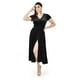 thumbnail image 1 of Vestido envolvente de terciopelo Roman Fashion /Juvenil, 3836 (Negro) negro G, 1 of 6