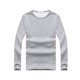 thumbnail image 1 of Minnieouse Ropa interior térmica masculina, camiseta acolchada de invierno para mantener el calor, camiseta de cuello , accesorio de ropa para el Ropa interior Gris claro L, 1 of 6