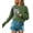 2182Green, variant on NAYTOAO Women Leopard Print Long Sleeve Crew Neck Knit Pullover Sweater