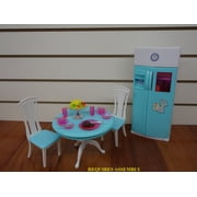 My Fancy Life Dining Area Dollhouse Furniture with Accessories