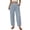 Green, variant on AzureSilk Women Casual Wide Leg Pants Loose Straight Leg Trousers with PocketPalazzo Pants Cropped Spring Summer Vacation Outfits Fashion Clothing Beach Clothes