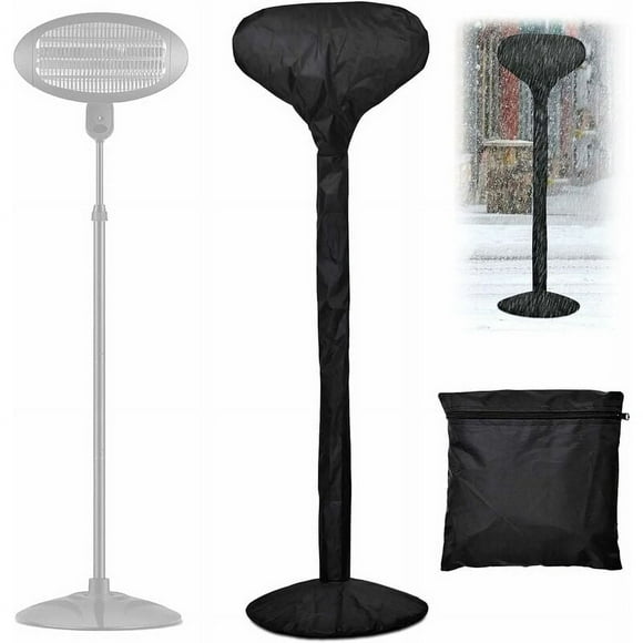 JinsintoPatio Heater Cover(180x52cm), 210d Waterproof Oxford Patio Heater Cover, Dust/Wind Proof Outdoor Gas Patio Heater Cover -