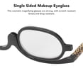 thumbnail image 4 of Magnifying Makeup Glasses Fashionable Flexible Flip Down Lens Cosmetic Reading Glasses with Case +3.50, 4 of 21