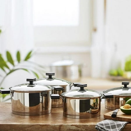 

HISAR Milano Black Pot Set 8 Pcs. (20X10p/22x12p/24x12p/24x8p)