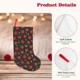 thumbnail image 4 of KLL Tomatoes1 for 18" Christmas Stocking Snowman Xmas Stocking Holiday Christmas Decoration Gifts for Family Kids, 4 of 8