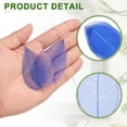 thumbnail image 3 of 100 Pcs Hojas Esqueléticas Azules Oscuras, 2"- 3" Hojas Prensadas de Árbol de Caucho para Álbumes de Fotos y Manualidades, 3 of 7