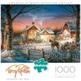 thumbnail image 1 of Buffalo Games Terry Redlin Trimming The Tree 1000 Piece Jigsaw Puzzle, 1 of 3