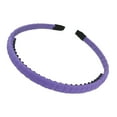 thumbnail image 2 of Hair Accessories with Teeth Classic Elastic Simple Headband Clothes Matching Accessory Shower Hairband for Adult Lady Female Use Purple, 2 of 6