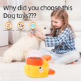thumbnail image 3 of Rechale 2-in-1 Dog Interactive Treat Dispenser Toy – Adjustable Slow Feeder Puzzle with Eco-Friendly ABS Design | Mental Stimulation & Anti-Gulping Training Tool for Small/Medium Puppies (Yellow), 3 of 8