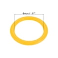 thumbnail image 2 of Unique Bargains 4cm Plastic Carnival Ringtoss Rings Hoop Party Favor Game, Yellow 24 Pack, 2 of 5