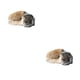 thumbnail image 2 of Matsuzay Gatos Durmientes Realistas Y Suaves Para Una Experiencia Tocable Y Segura Al Tocar Marrón marrón 2Conjunto, 2 of 6