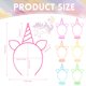 thumbnail image 2 of Diademas de unicornio Zddaoole de plástico para niñas, 24 unidades, 2 of 7