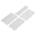 thumbnail image 3 of 4pcs Storage Box Resin Mold DIY Production Patterned Hollow Flip Lid Organizer Reusable Silicone Box Mold for DIY Craft, 3 of 14