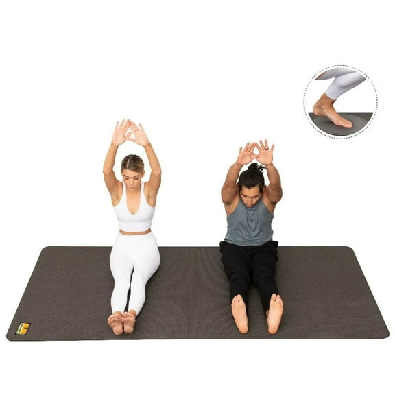 Pogamat Yoga Mat 6' x 4' x 8mm (24 Square Feet)