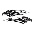 thumbnail image 4 of SPRING Motorcycle Sticker Eagle Decal Motorcycle Flame Eagle Sticker For SUV Motorcycle Waterproof Sun Protection Car Motorbike Decorat Black, 4 of 9