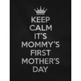thumbnail image 3 of Tstars Boys Unisex Best Gift for Mother's Day Shirts Keep Calm its Mommys First Mothers Day Baby Toddler Cool Cute Gift for Mom Shirts for Baby Boy Mothers Day Gift Baby Shower Baby Bodysuit, 3 of 8