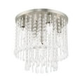 thumbnail image 3 of Livex Lighting - Elizabeth - 5 Light Flush Mount in Glam Style - 13.75 Inches, 3 of 12