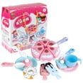 thumbnail image 2 of B Toddler Pretend Play Kitchen Set With Fruity Cake Slices, Educational Cutting Toy For Girls, Interactive Role-Play Food Toy For Early Learning, 2 of 6