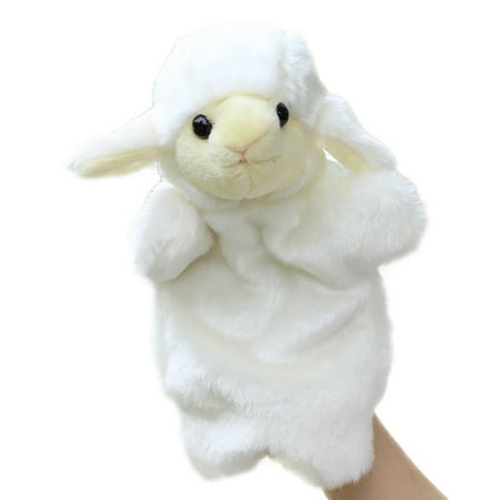 Plush Doll Toy Doll - Mosunx Cute Cartoon Animal Doll Kids Glove Hand Puppet Sheep Soft Plush Finger Toys