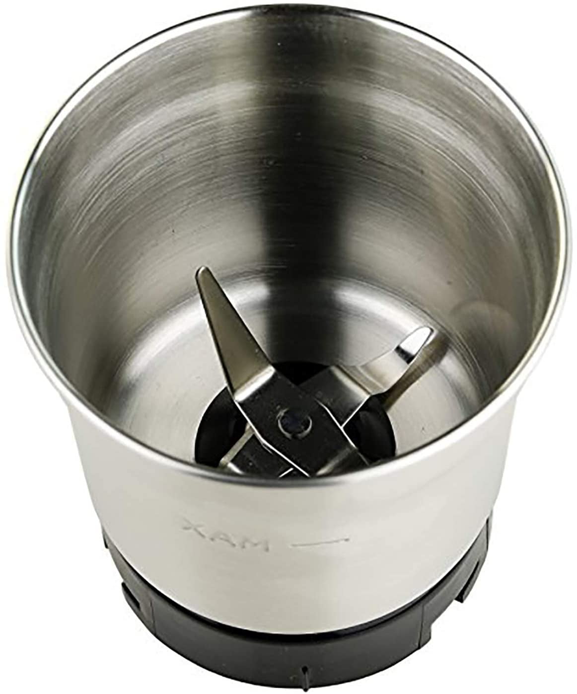 Ovente Stainless Steel Grinding Bowl with 4 Blade 2.1 Ounce, Easy to