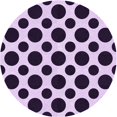 thumbnail image 1 of Ahgly Company Machine Washable Indoor Round Transitional Blossom Pink Area Rugs, 5' Round, 1 of 7