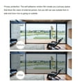 One Way Mirror Tint Window Film Silver Sun/Glare Reduction for Home