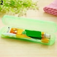 thumbnail image 4 of Grandest Birch Portable Travel Camping Toothbrush Toothpaste Storage Box Protective Cover Case Solid Color Travel Kit Practical To, 4 of 9